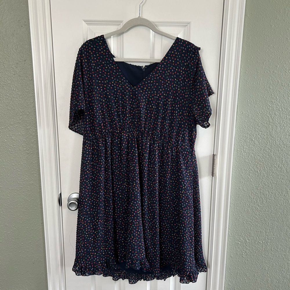 Babydoll dress from Madewell. I wore this one time.